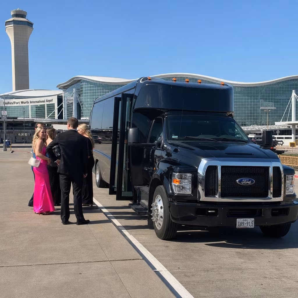 Rent a Bus to Dallas/Fort Worth International Airport