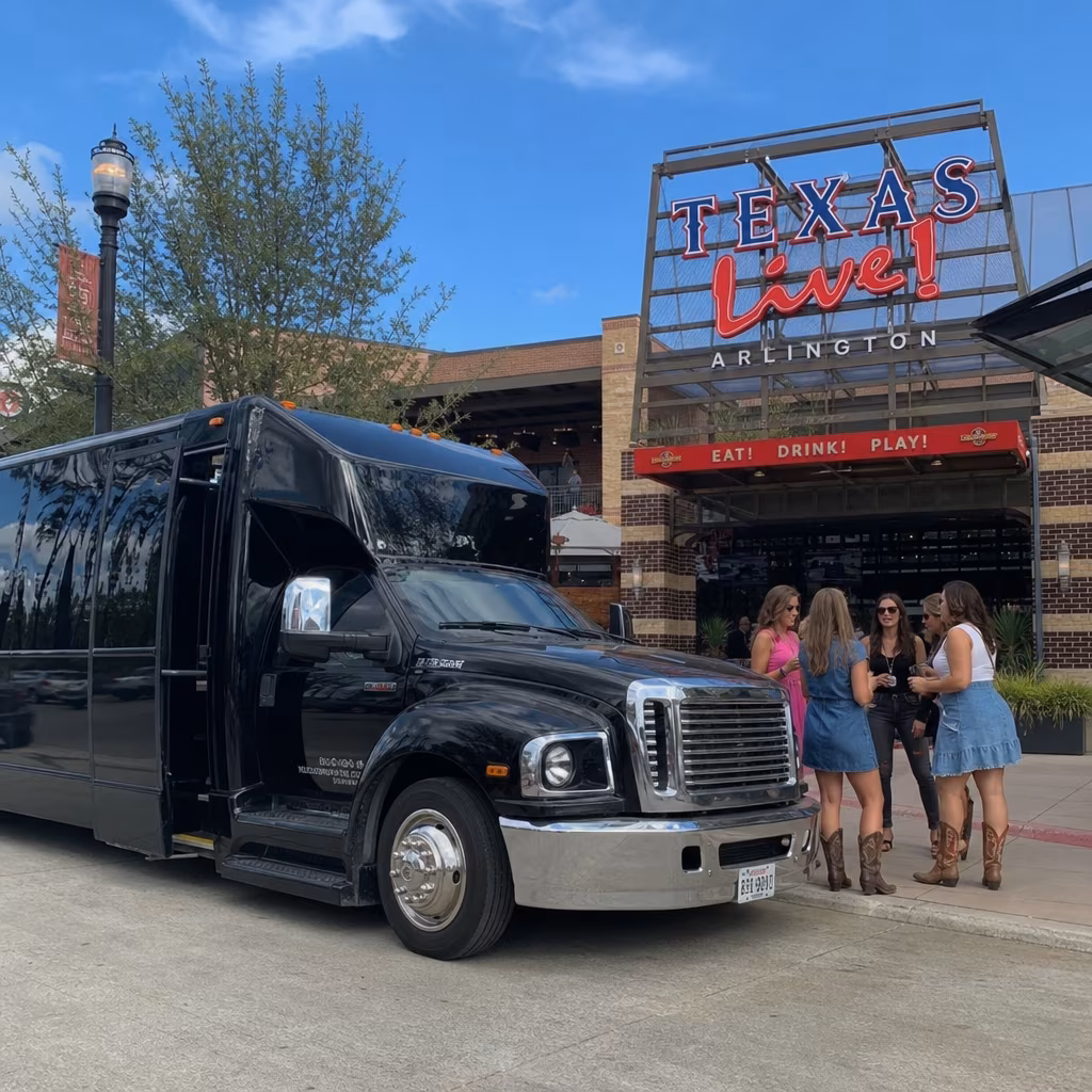 Rent a Bus to Texas Live! Arlington