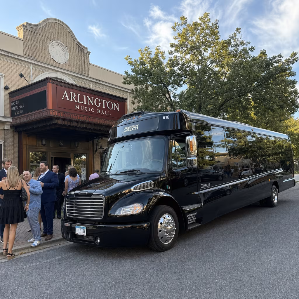 Rent a Bus to Arlington Music Hall