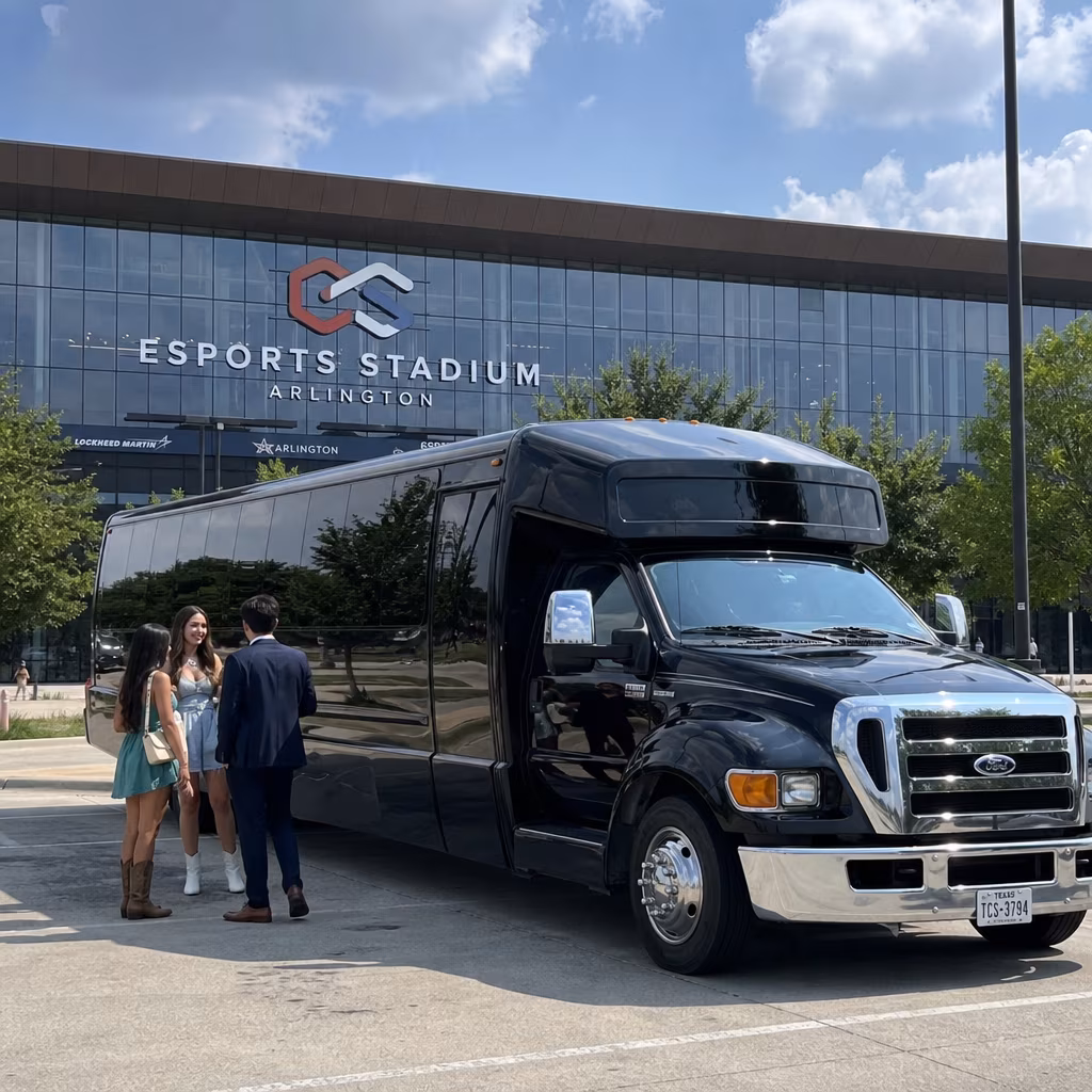 Rent a Bus to Esports Stadium Arlington