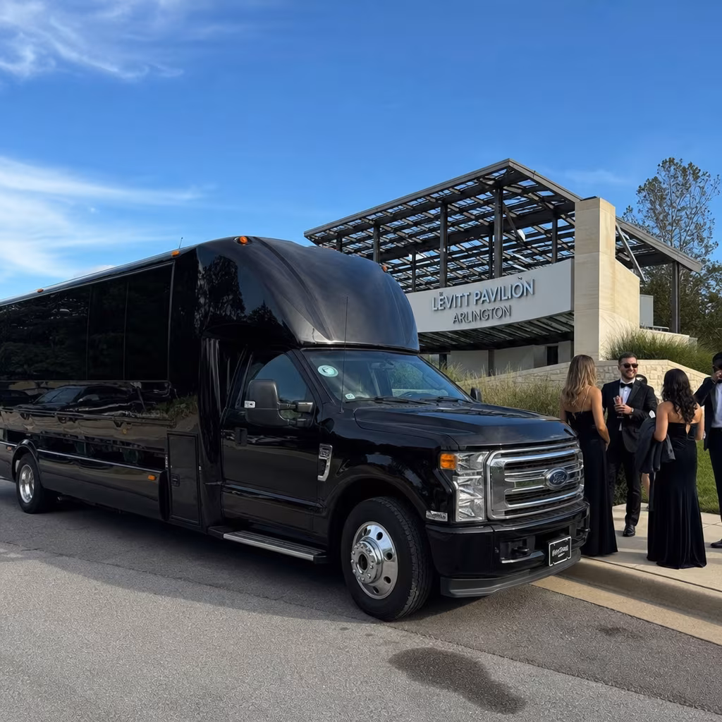 Rent a Bus to Levitt Pavilion Arlington