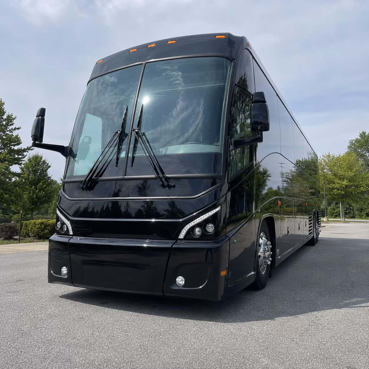 Arlington Airport Shuttle & Transportation party bus exterior