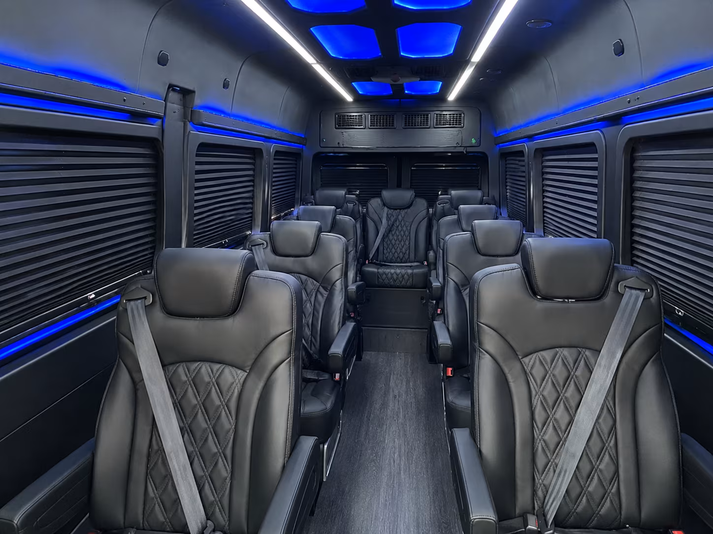 Arlington Airport Shuttle & Transportation party bus exterior
