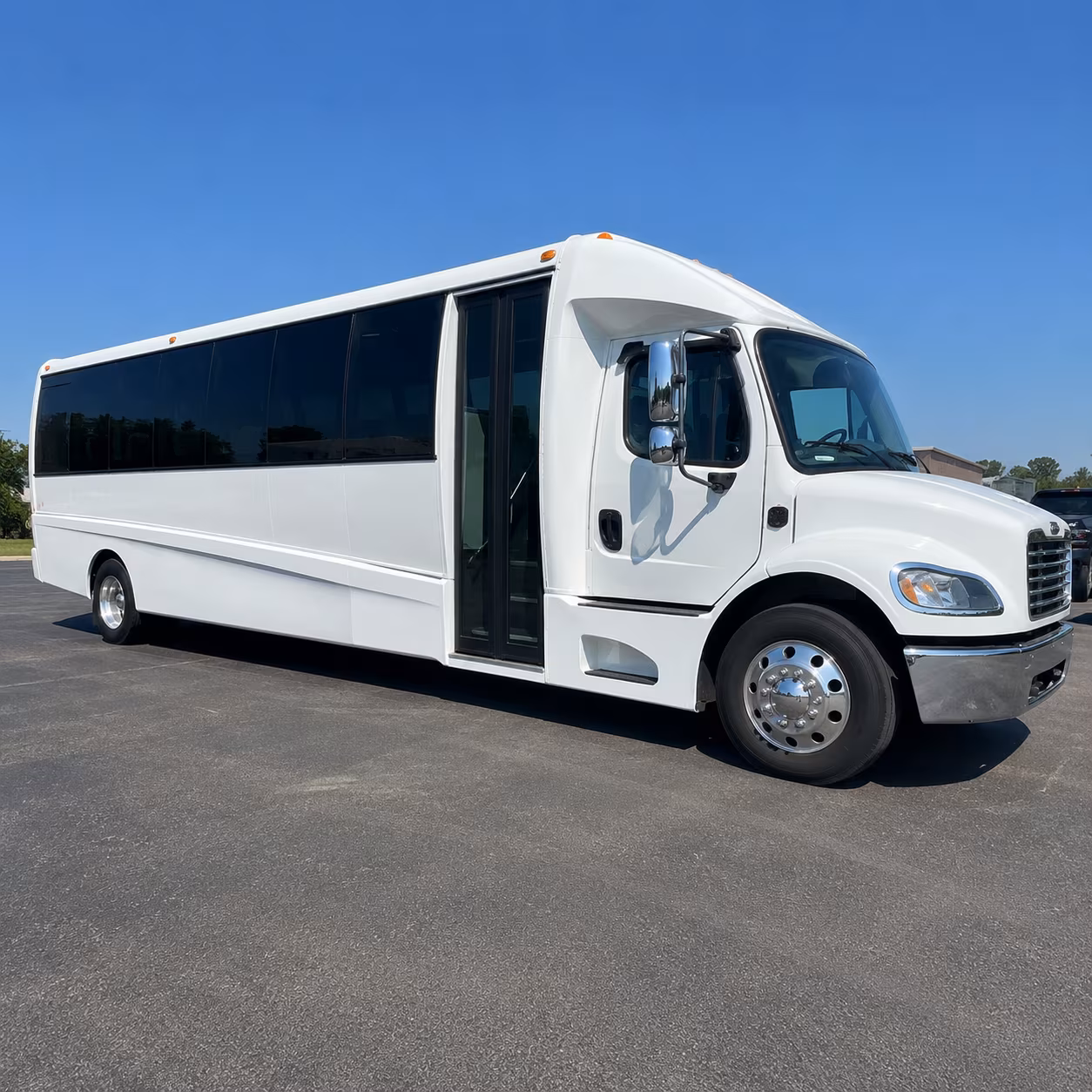Arlington Airport Shuttle & Transportation party bus exterior