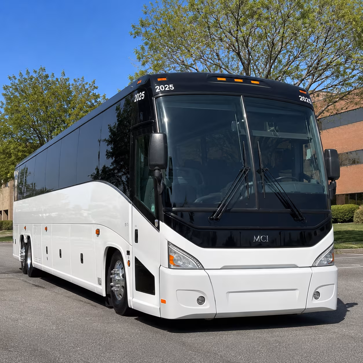 Arlington Airport Shuttle & Transportation party bus exterior