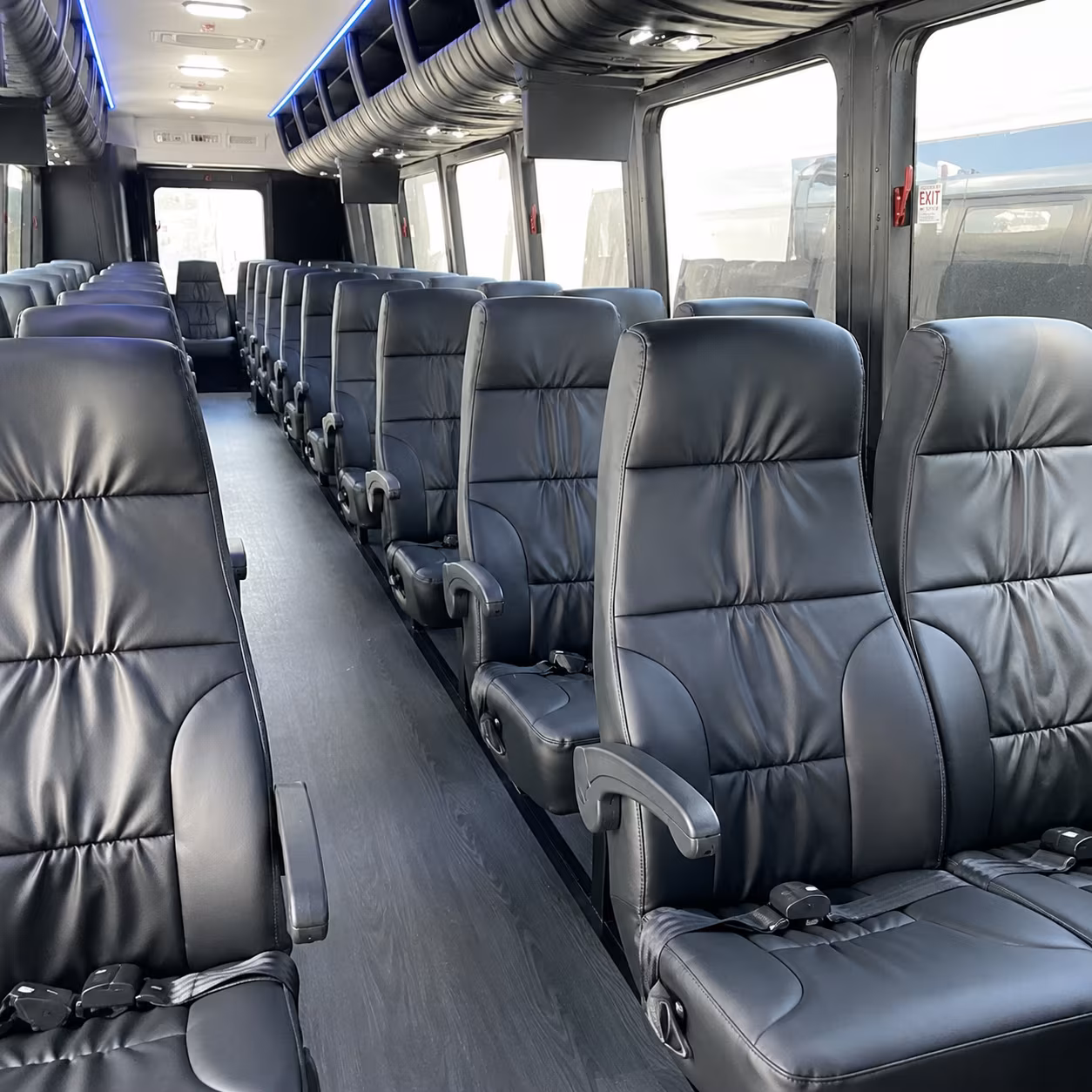 Arlington Airport Shuttle & Transportation party bus exterior