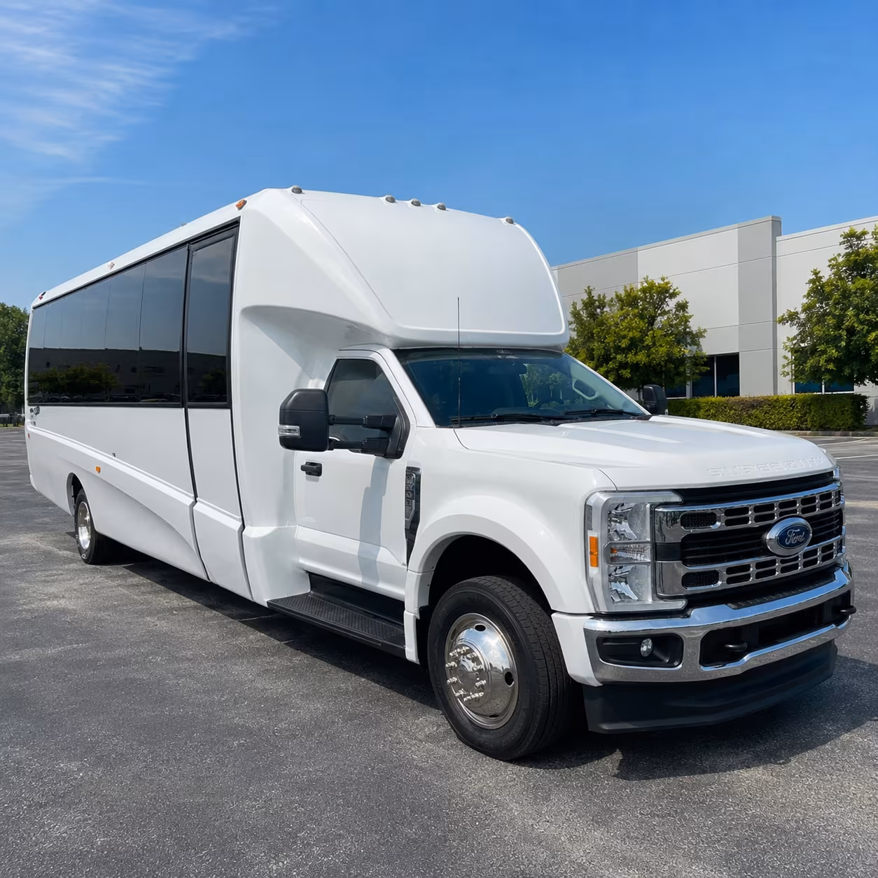 Arlington Corporate Transportation party bus exterior