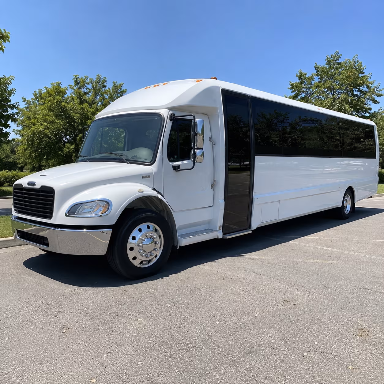 Arlington Corporate Transportation party bus exterior