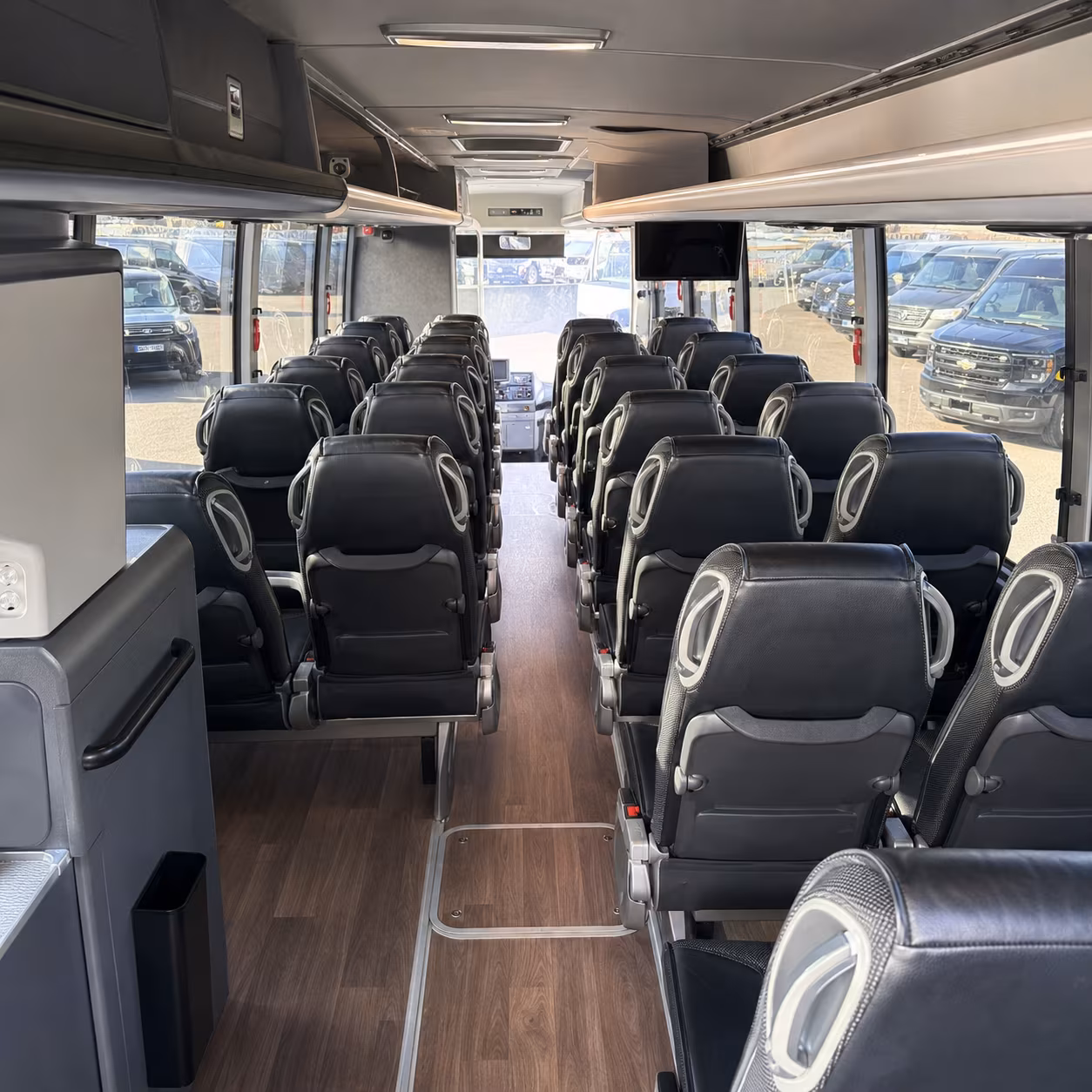 Arlington Corporate Transportation party bus exterior