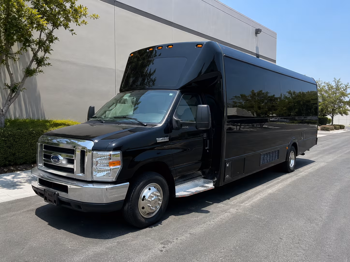 Arlington Prom & Homecoming Transportation party bus exterior