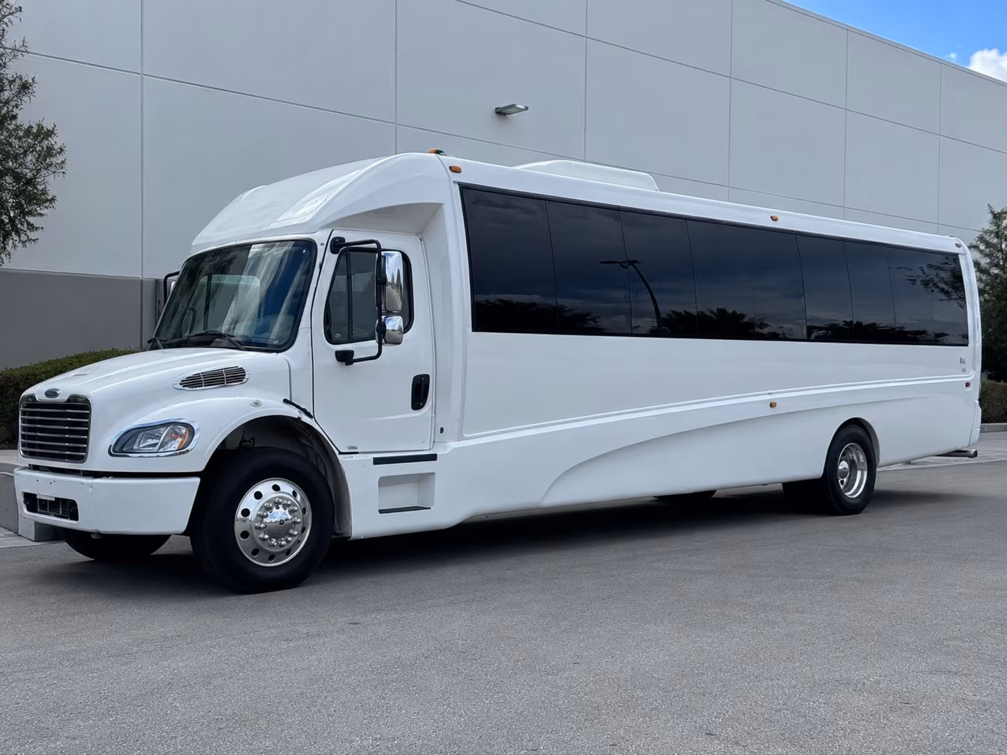 Arlington Prom & Homecoming Transportation party bus exterior