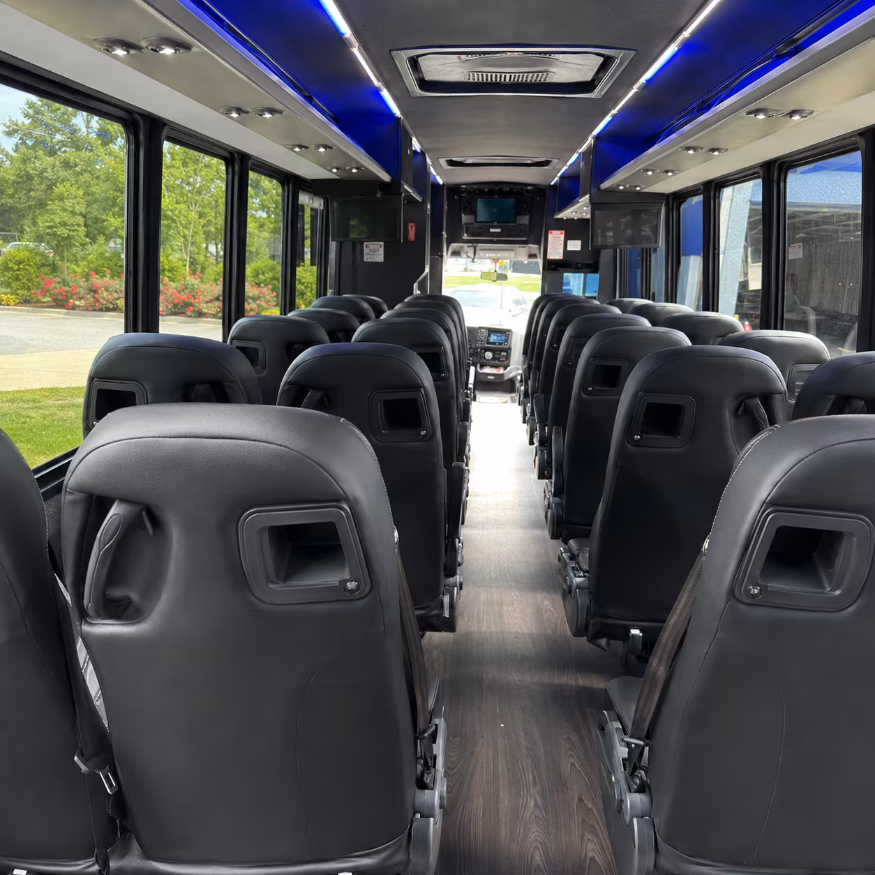 Arlington School Event Transportation onboard seating
