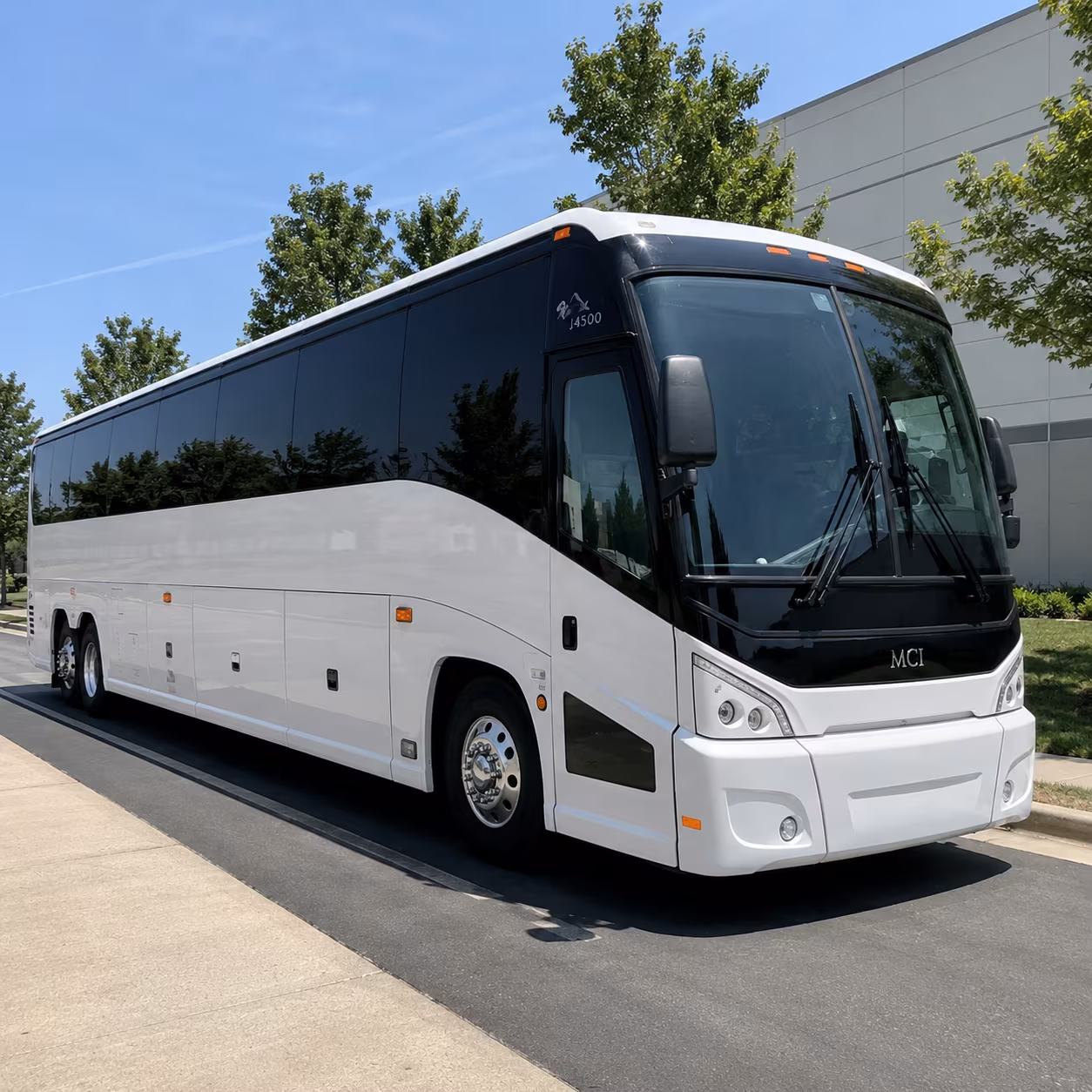 Arlington School Event Transportation party bus interior