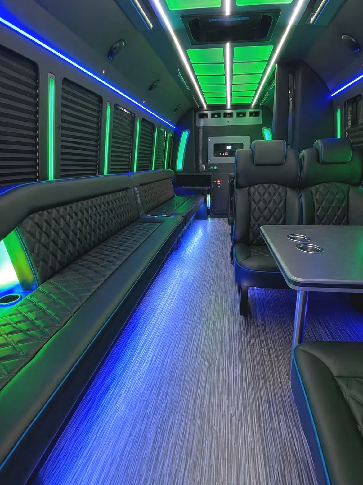 Arlington Winery Tour & Pub Crawl Transportation onboard seating