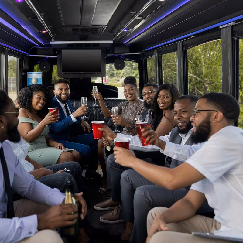 Arlington Birthday Transportation fleet vehicle