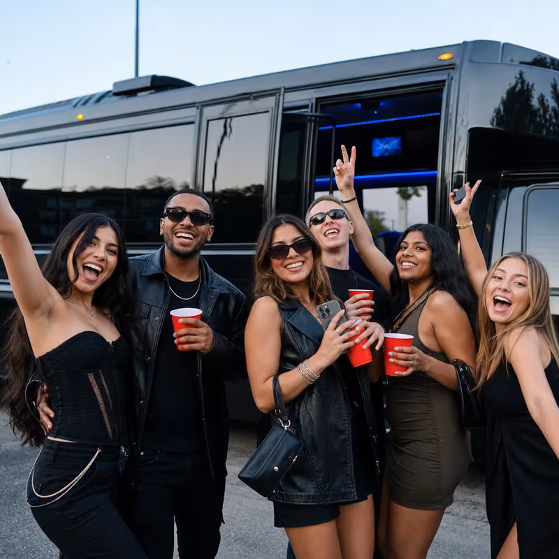 Arlington Concert Transportation fleet vehicle