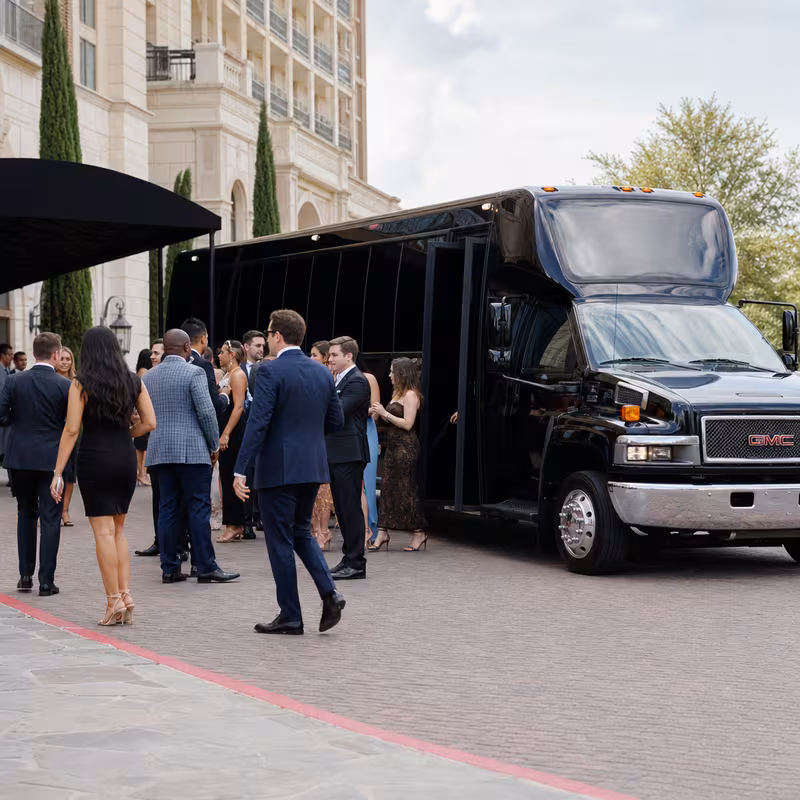 Private event transportation