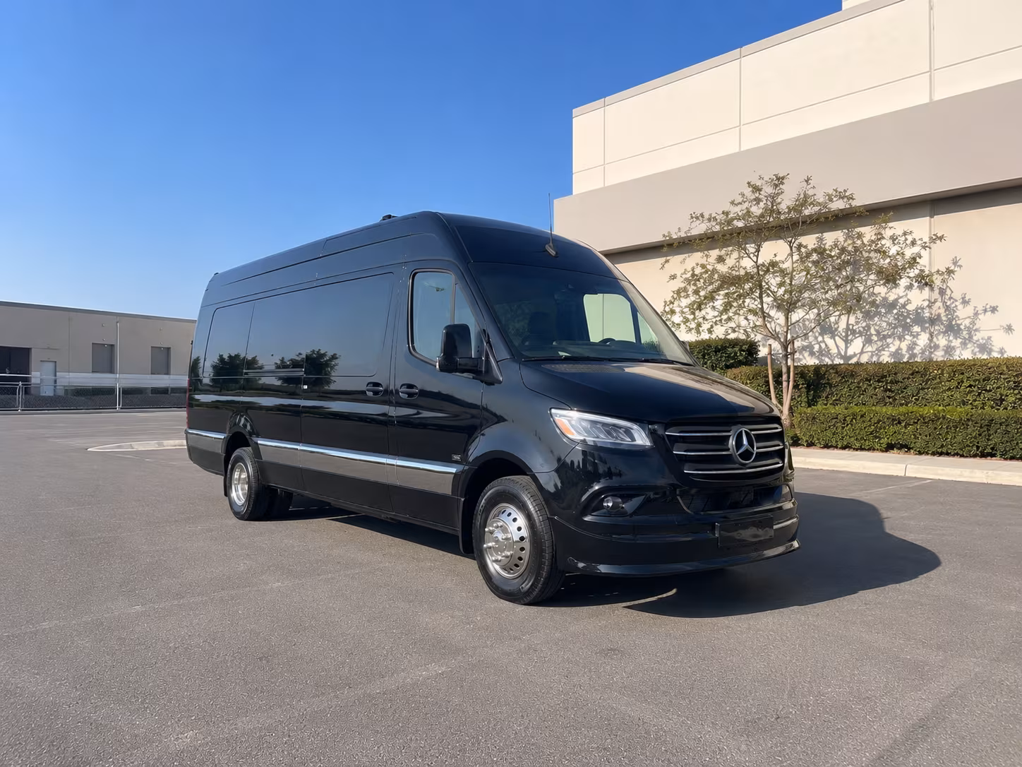 Sprinter Van Rental with Driver Exterior
