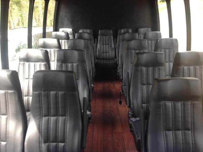 Richardson 30 Passenger Shuttle Bus Interior