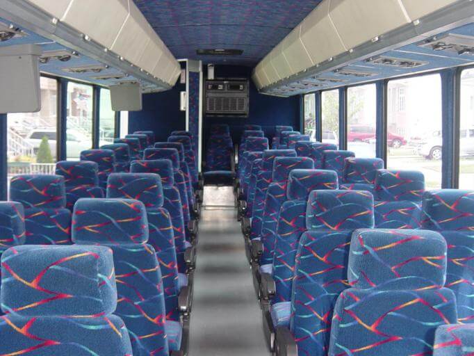 Odessa 35 Passenger Shuttle Bus Interior