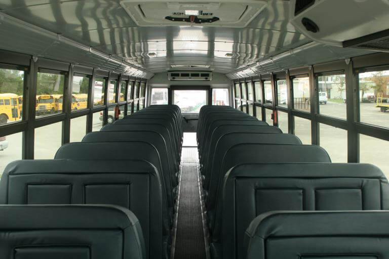 Pearland 47 Passenger School Bus Interior