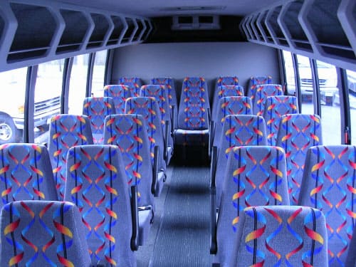 Midland 15-35 Passenger Minibuses Interior